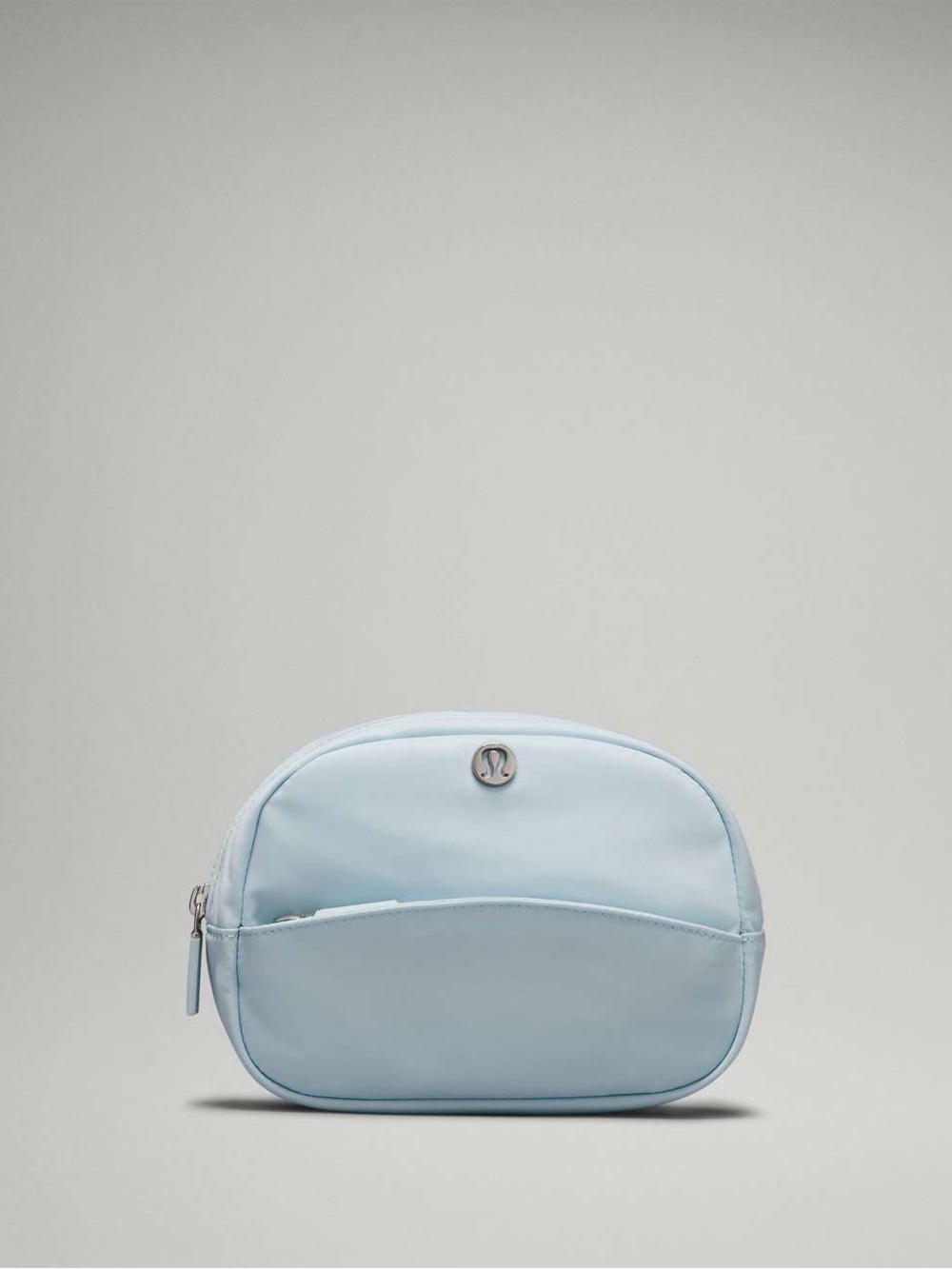 Lululemon Light Blue Padded Cosmetic Pouch Bag
